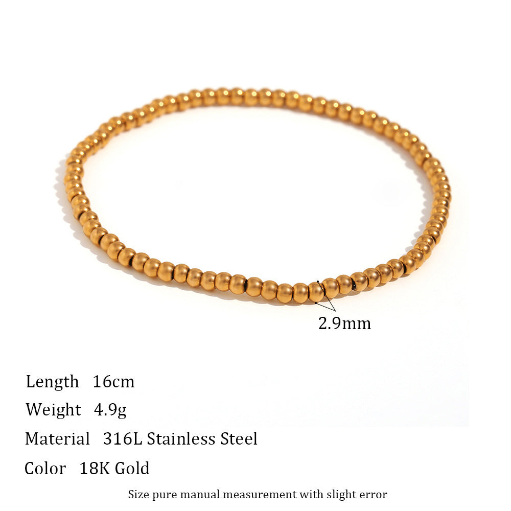 silver gold stretch bracelet gift-ready packaging