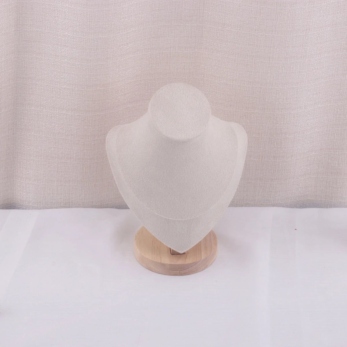 Velvet Portrait Necklace Display Pendant Organizer Jewelry Display Stand Jewelry Mannequin Bust Necklace Pendant Window Display - Oria Jewel
