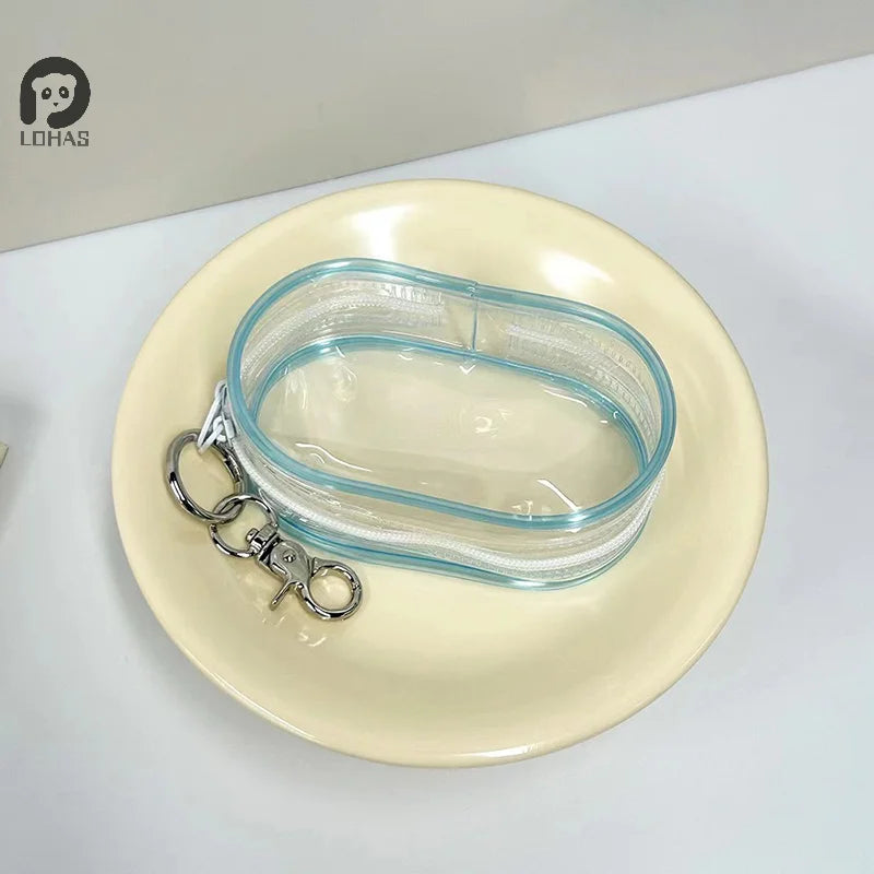 Soft interior compartments of portable jewelry case holding earrings | Oria Jewel