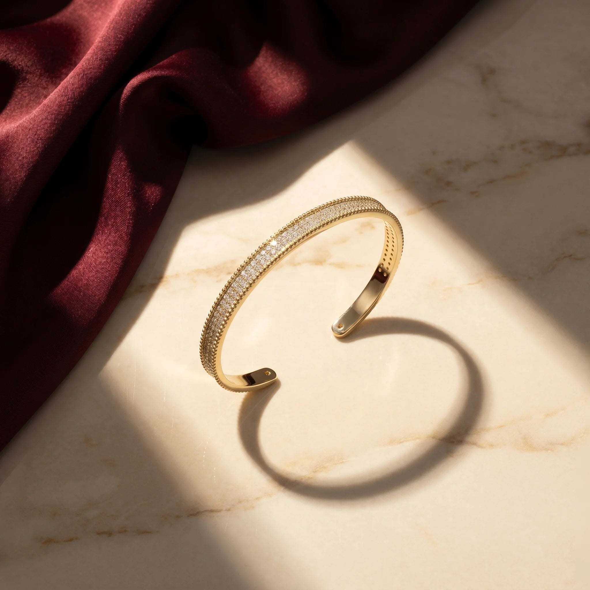 Xaria Pavé Wrist Cuff