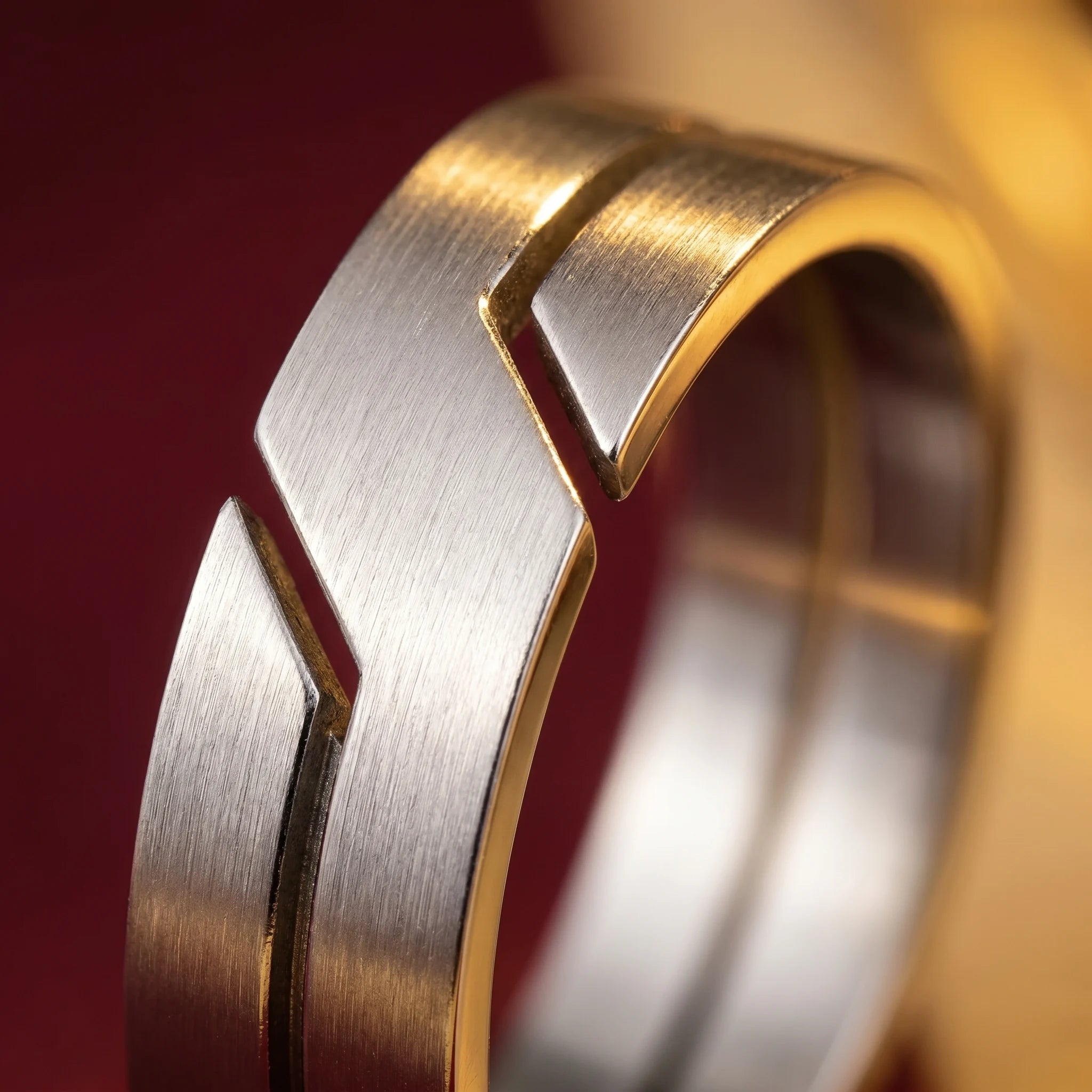 Wide Silver Band Ring
