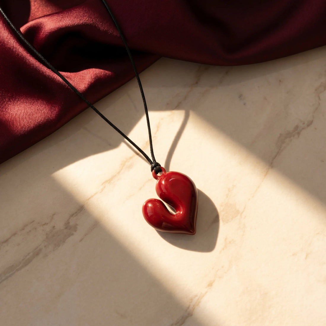 Simple Heart Pendant Necklace