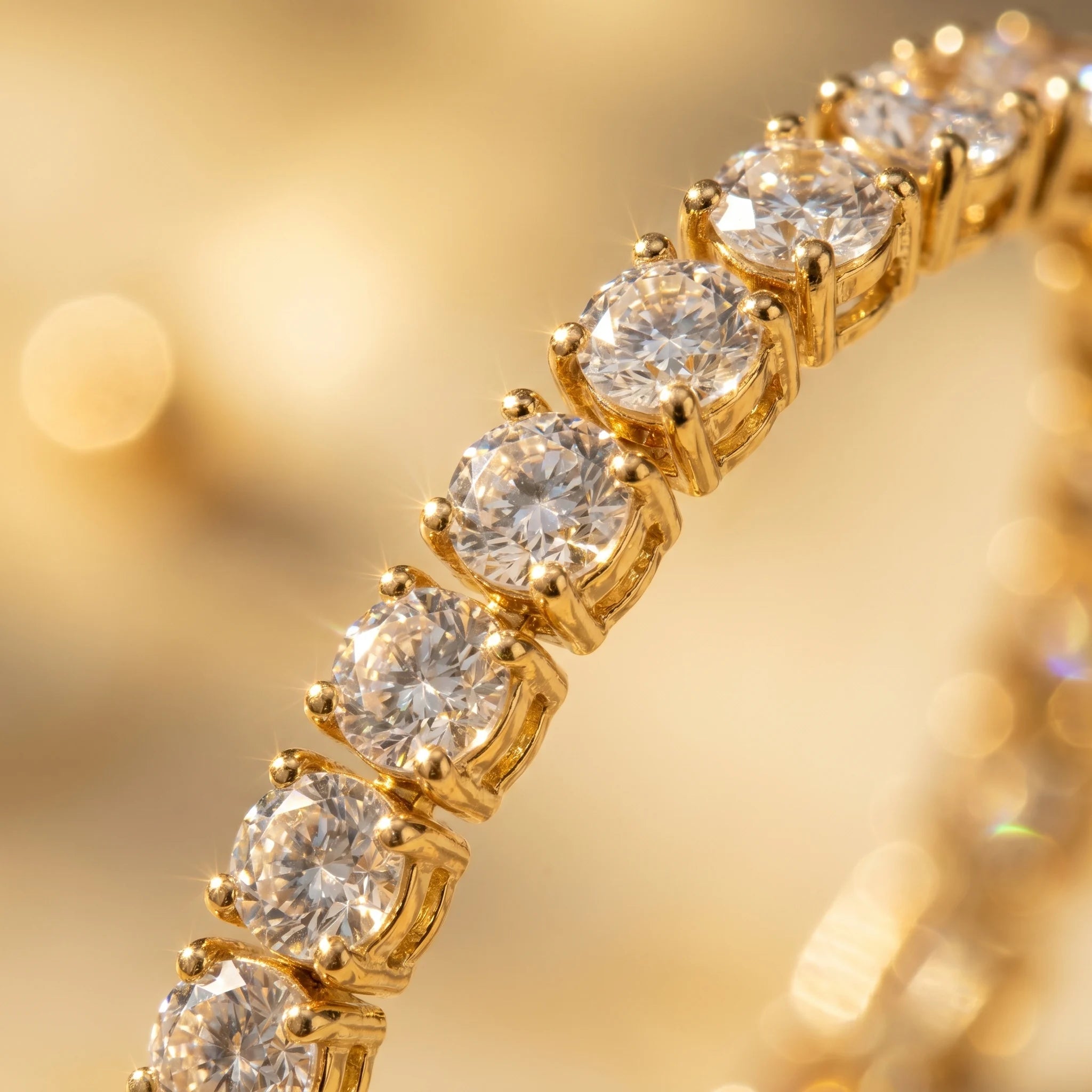 Aurelia Cluster Tennis Bracelet