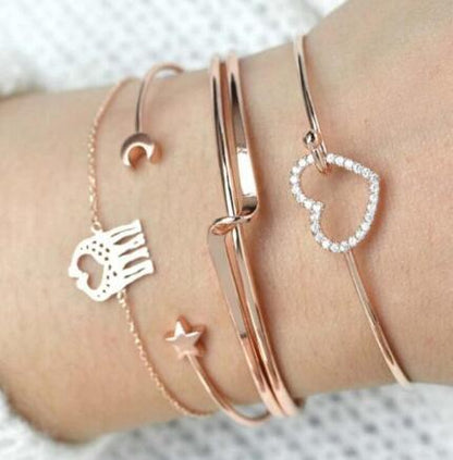 Bead Chain Bracelet &amp; Anklet Set – Stylish Jewelry for Women - Oria Jewel