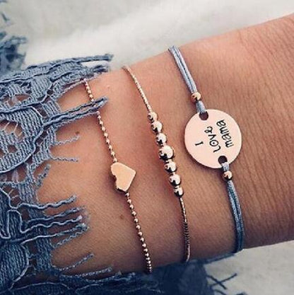Bead Chain Bracelet &amp; Anklet Set – Stylish Jewelry for Women - Oria Jewel