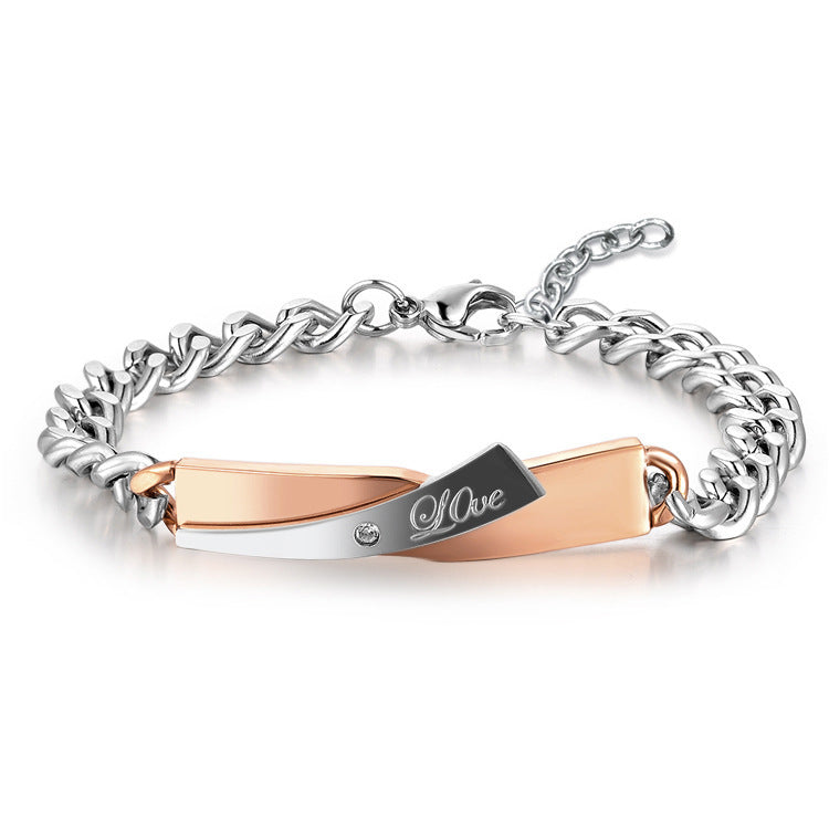 Couple Cross Bracelet – Stylish Matching Jewelry for Lovers - Oria Jewel