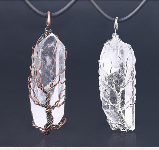 Amorphous Crystal Pendant – Unique & Stylish Accessory - Oria Jewel