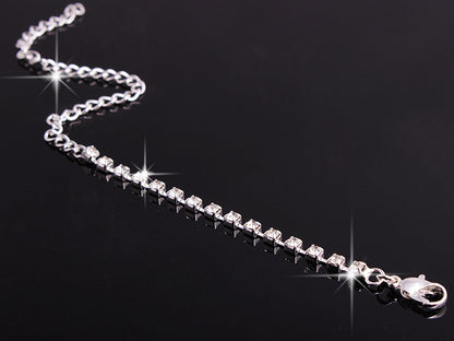 Rhinestone Jewelry Set – Necklace, Earrings, Ring &amp; Bracelet - Oria Jewel