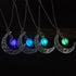 Glowing Moon Necklace – Luminous Healing Stone Pendant - Oria Jewel