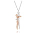 Love Hug Necklace – Unisex Couple Jewelry Gift for Men & Women - Oria Jewel