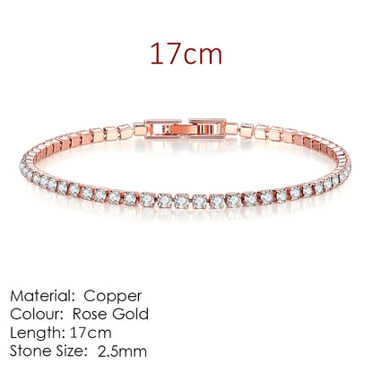 zircon-tennis-bracelet - Oria Jewel