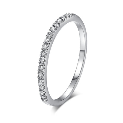 Micro Pave Zircon Ring - Oria Jewel