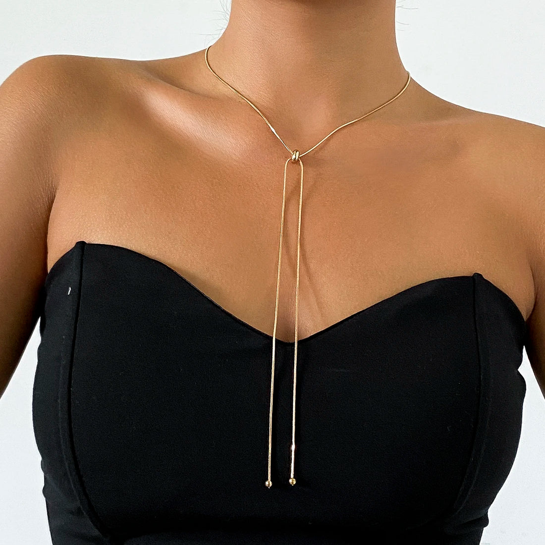Kpop Snake Pendant Necklace - Oria Jewel