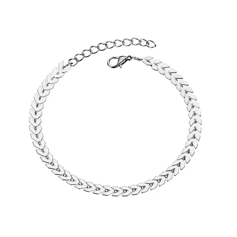 Boho Double Layer Pearl Anklet for Women – Beach Jewelry - Oria Jewel