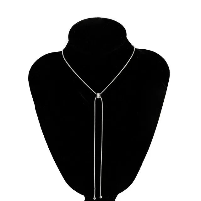 Kpop Snake Pendant Necklace - Oria Jewel