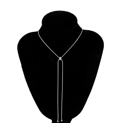 Kpop Snake Pendant Necklace - Oria Jewel