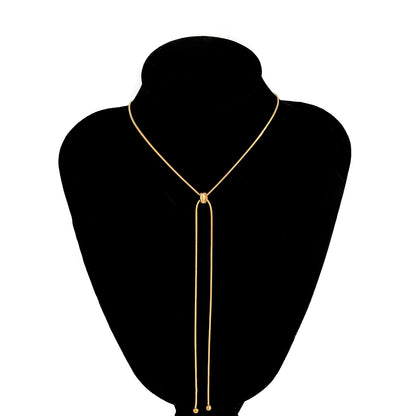 Kpop Snake Pendant Necklace - Oria Jewel