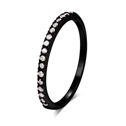 Micro Pave Zircon Ring - Oria Jewel
