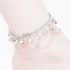 Boho Bells Tassel Anklet – Vintage Carved Flower Foot Chain for Summer & Beachwear - Oria Jewel