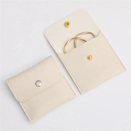 Ring Box Couple Proposal Ring Boxes PU Leather Jewelry Gift Case Ring Earrings Jewelry Display for Wedding Engagement - Oria Jewel