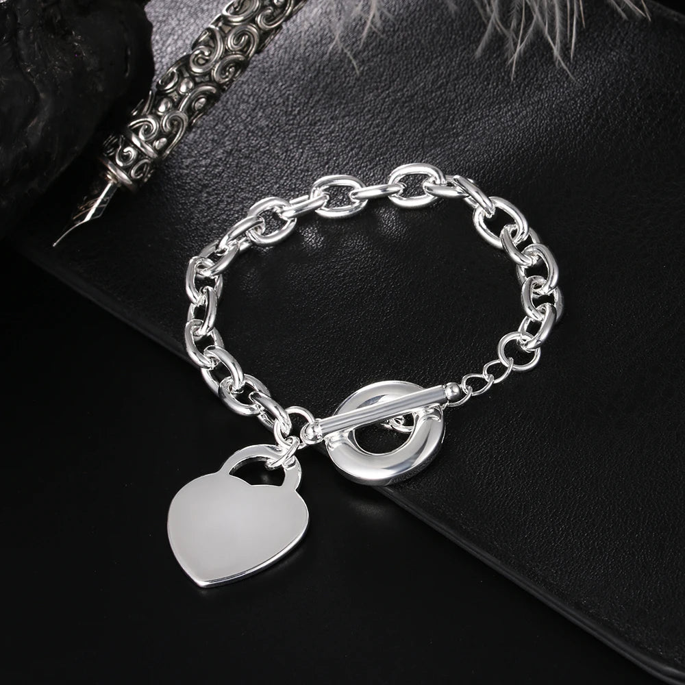 925 Sterling Silver Twisted Rope Bracelet for Men &amp; Women - Oria Jewel