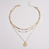 Multi-Layer Round Chain Necklace - Oria Jewel