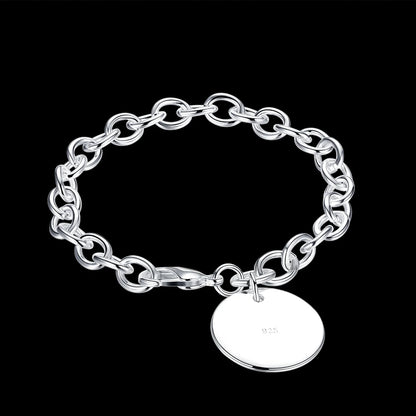 925 Sterling Silver Twisted Rope Bracelet for Men &amp; Women - Oria Jewel