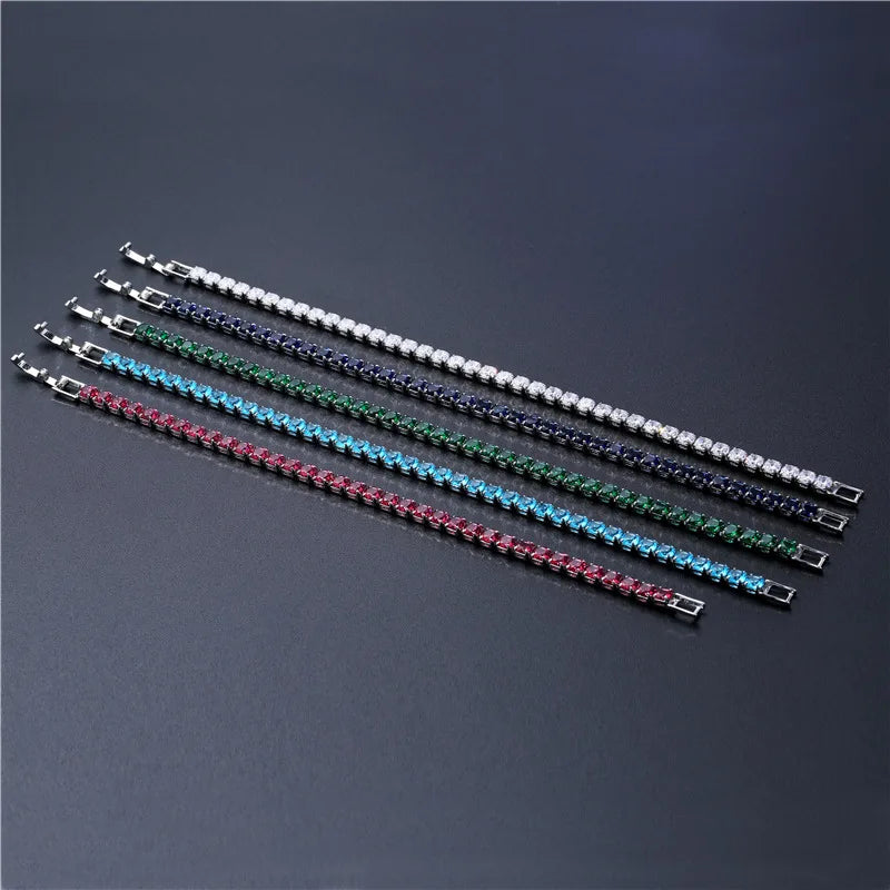Cubic Zirconia Tennis Bracelet - Oria Jewel