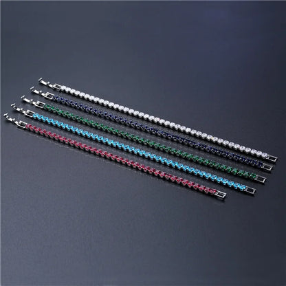 Cubic Zirconia Tennis Bracelet - Oria Jewel