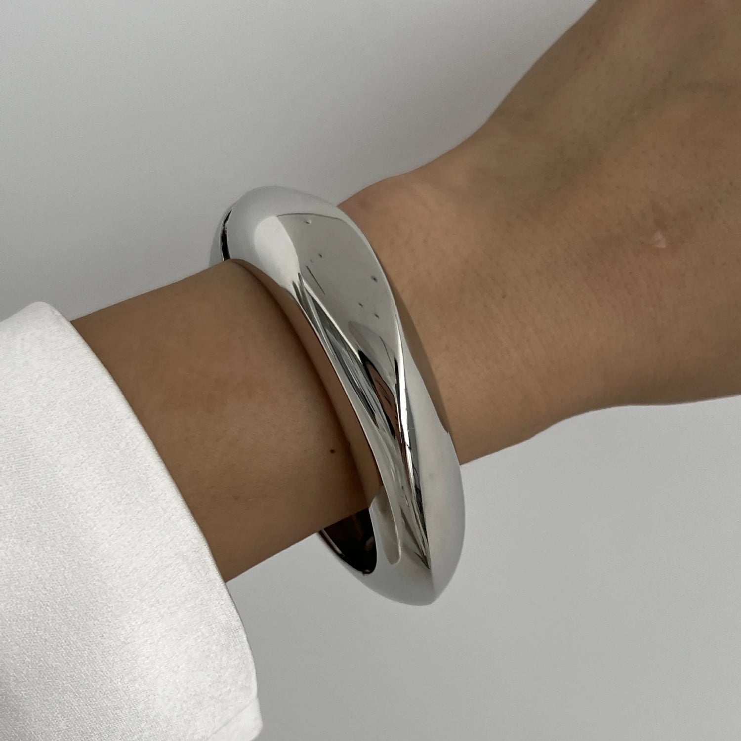 Gold Punk Cuff Bracelet - Oria Jewel