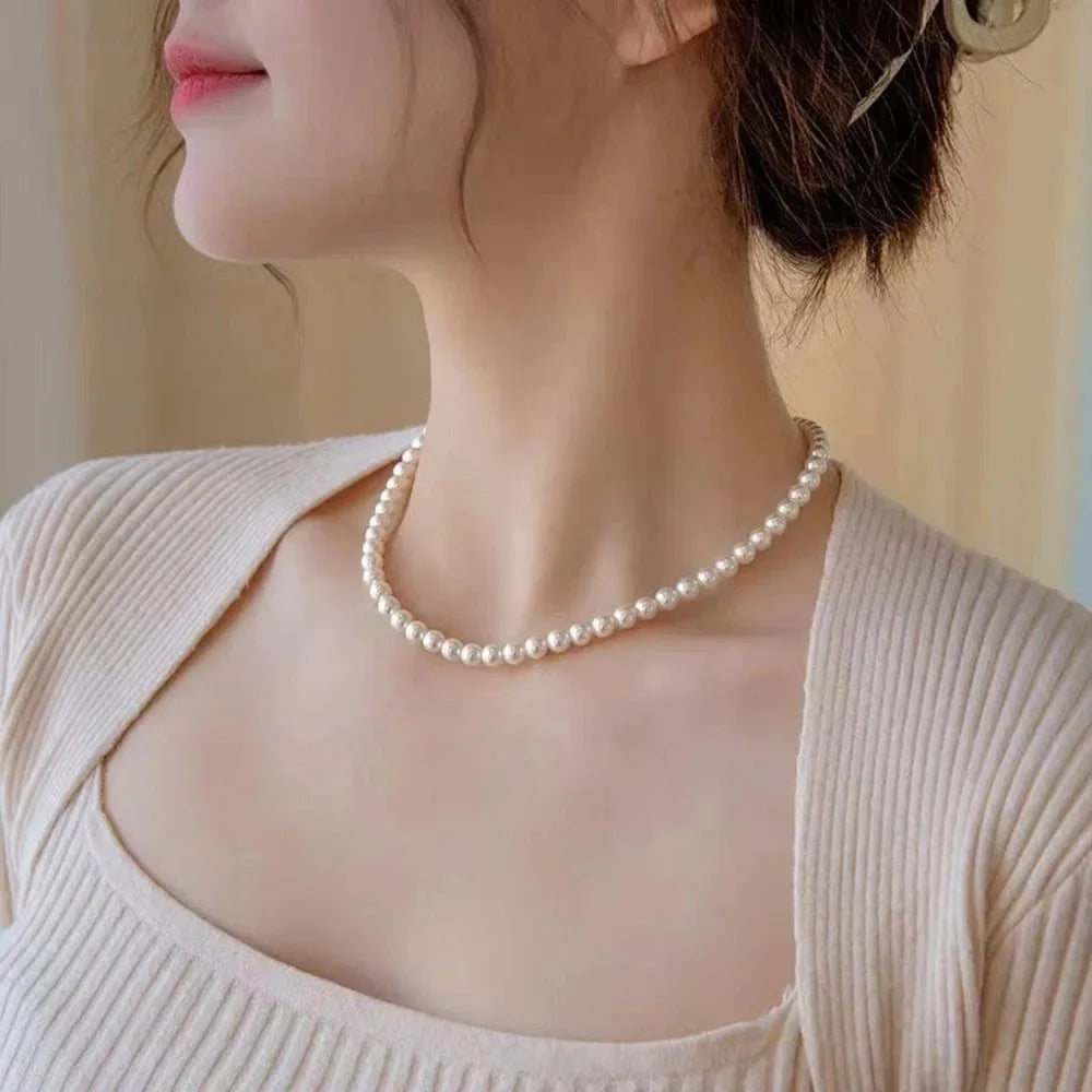 Vintage Pearl Choker - Oria Jewel
