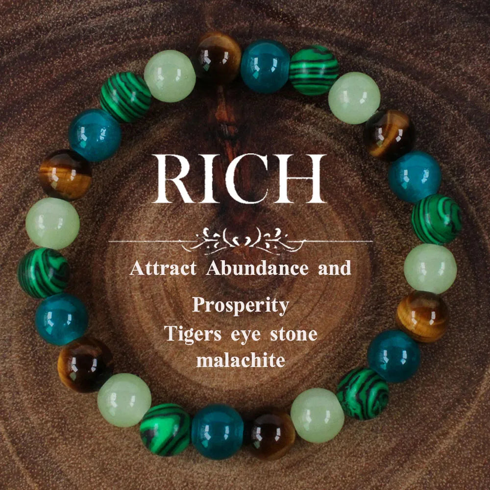 Tiger Eye Wealth Bracelet - Oria Jewel