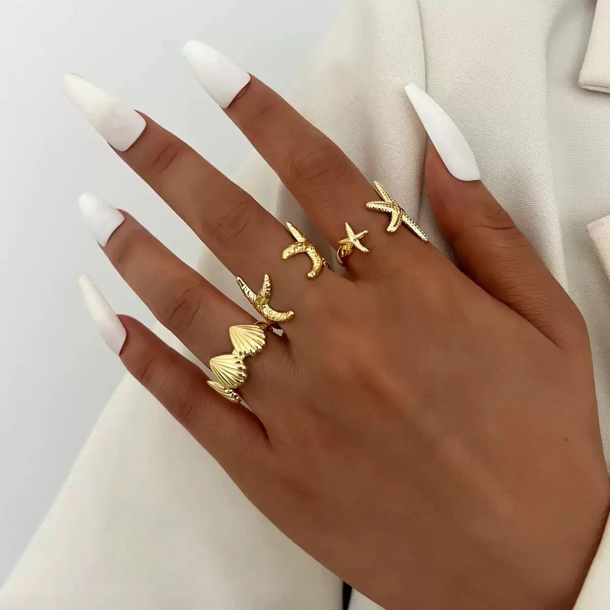 The 2025 Summer New Fashion Starfish Shell Women&