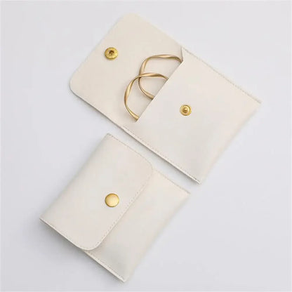 Ring Box Couple Proposal Ring Boxes PU Leather Jewelry Gift Case Ring Earrings Jewelry Display for Wedding Engagement - Oria Jewel