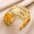 Gold Classic Cuff Bracelet - Oria Jewel