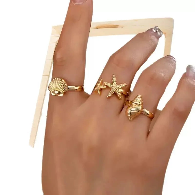 The 2025 Summer New Fashion Starfish Shell Women&