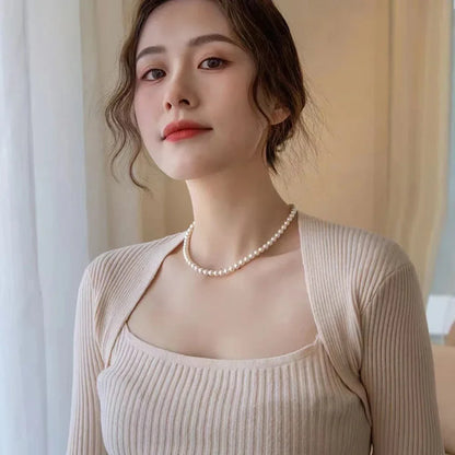 Vintage Pearl Choker - Oria Jewel