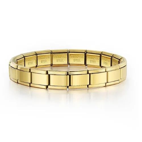 Italian Link Cuff Bracelet - Oria Jewel