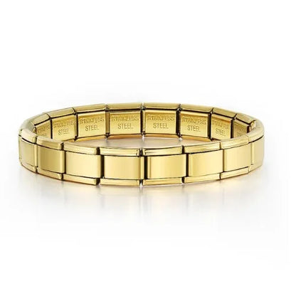 Italian Link Cuff Bracelet - Oria Jewel