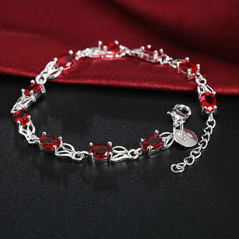 925 Sterling Silver Twisted Rope Bracelet for Men &amp; Women - Oria Jewel