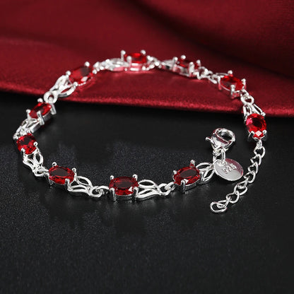 925 Sterling Silver Twisted Rope Bracelet for Men &amp; Women - Oria Jewel