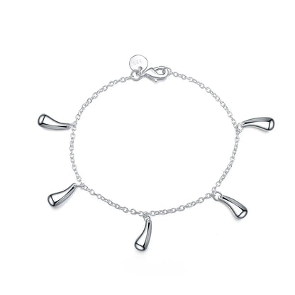 925 Sterling Silver Twisted Rope Bracelet for Men &amp; Women - Oria Jewel