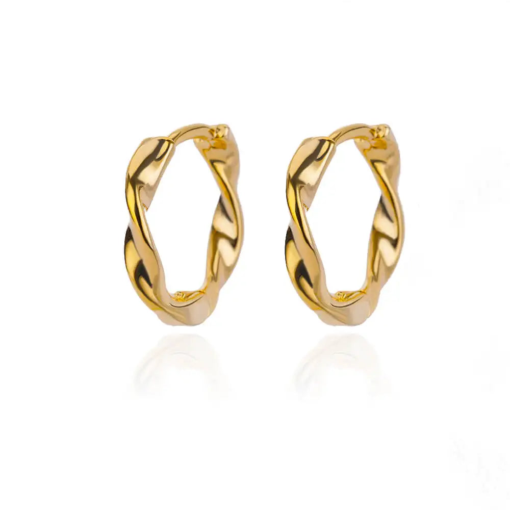 Bold Hoop Earrings - Oria Jewel