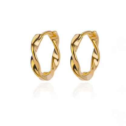 Bold Hoop Earrings - Oria Jewel