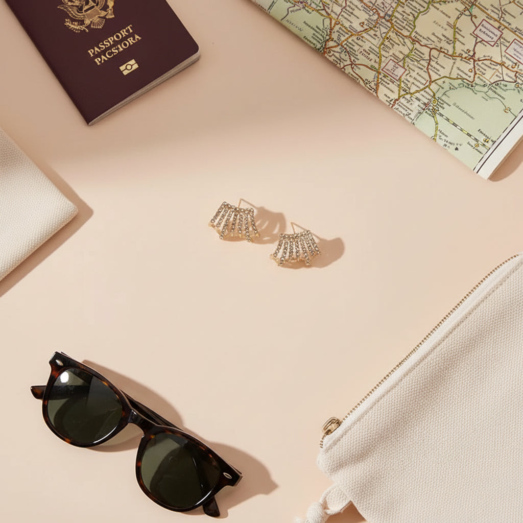 Fan Ear Cuff Earrings