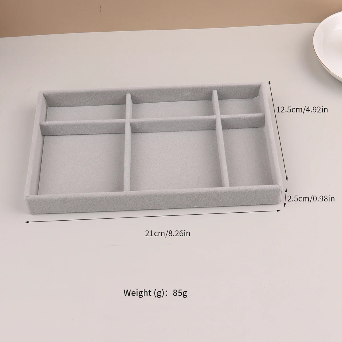 Velvet Jewelry Display Stackable Exquisite Jewellery Holder Portable Ring Earrings Necklace Organizer Box organizator de boys - Oria Jewel