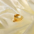 Trend Stainless Steel Rings For Women Simple Charming High Quality Gold Color Ring Wedding Party Jewelry Gift Free Shipping Item - Oria Jewel