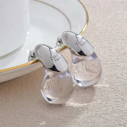 Water Drop Resin Earrings - Oria Jewel