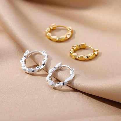 Bold Hoop Earrings - Oria Jewel