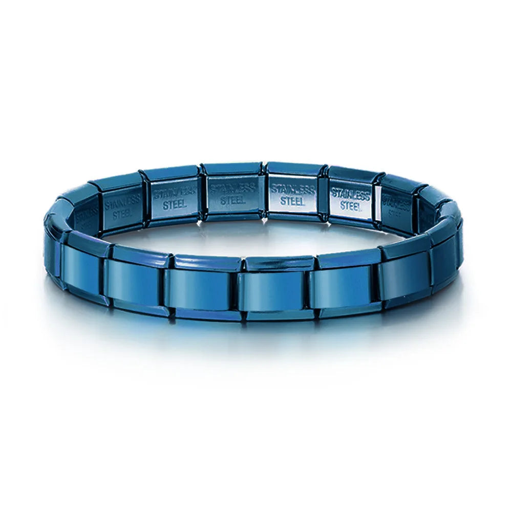 Italian Link Cuff Bracelet - Oria Jewel